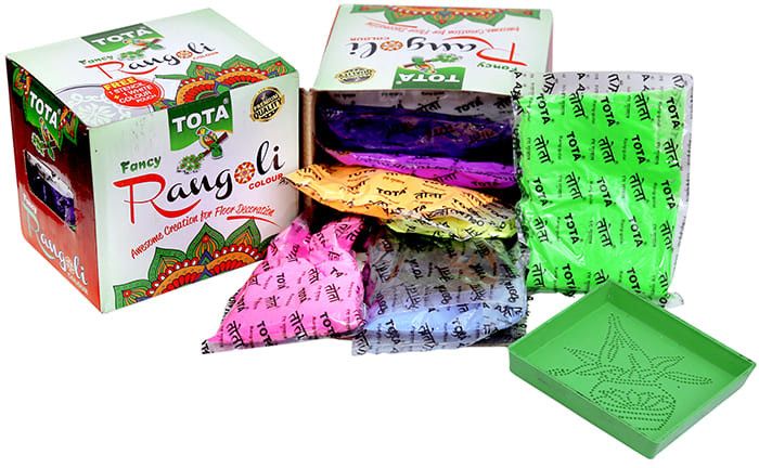 Tota Fancy Rangoli Color Powder