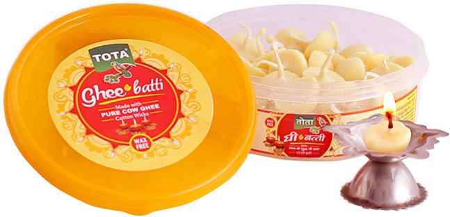 Tota Pure Ghee Batti 50pc