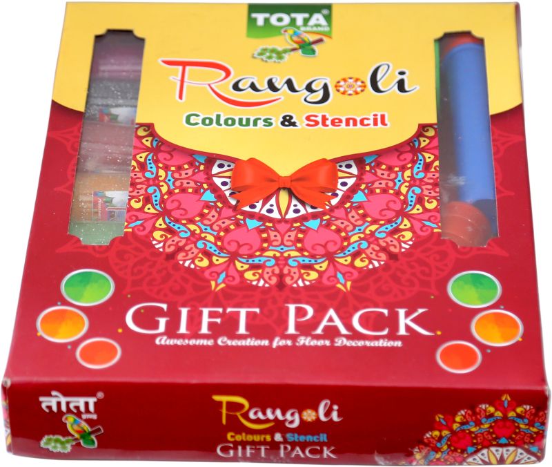 Tota Rangoli Gift Pack (Red)