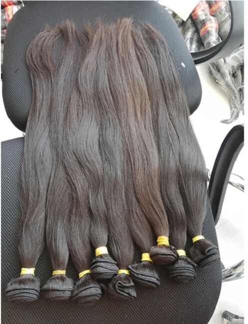 NON REMY TEMPLE HAIR EXTENSIONS