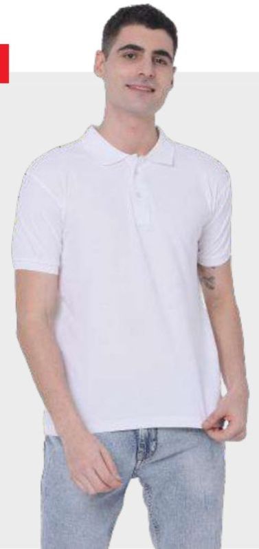 Mens Plain Polo T-Shirts