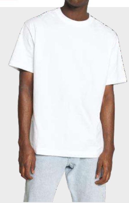 Mens White Oversized T-Shirts