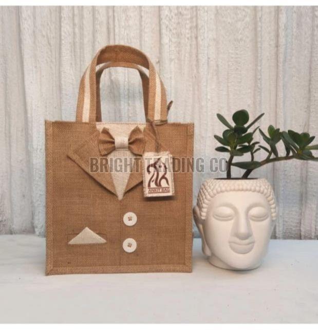 Jute Printed Shopping Bag