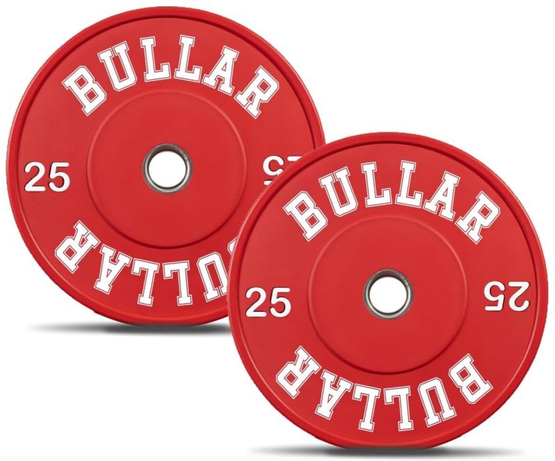 BULLAR Olympic Color Rubber Bumper Plates