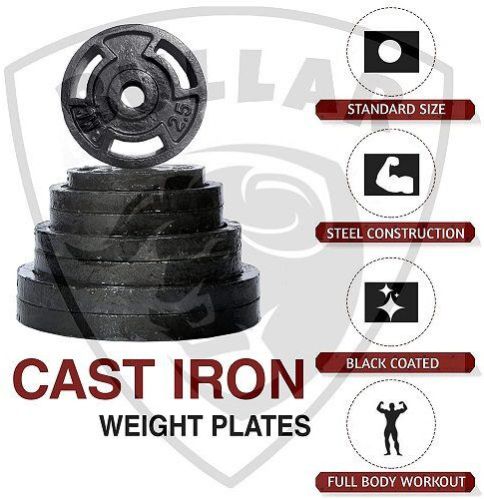 Adjustable Cast Iron Dumbbell Set With Weight Plates