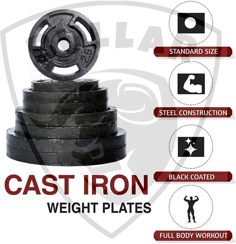 Adjustable Cast Iron Dumbbell Set