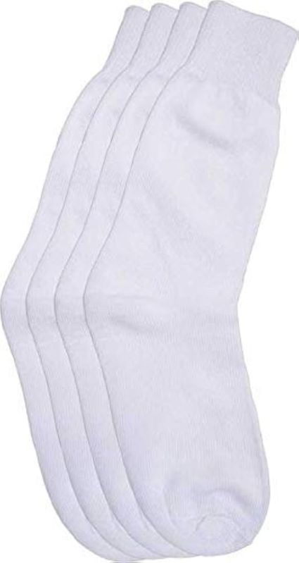 White School Socks