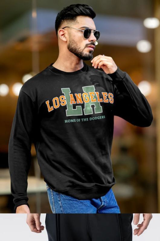 Losangles Black Sweatshirt