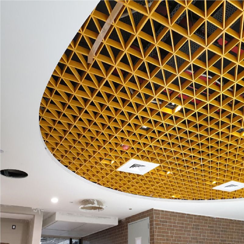 Diagonal Cell Ceiling