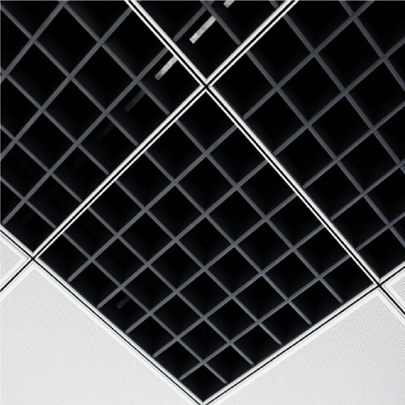 t-15 Black White Reveal Groove Suspension Ceiling System
