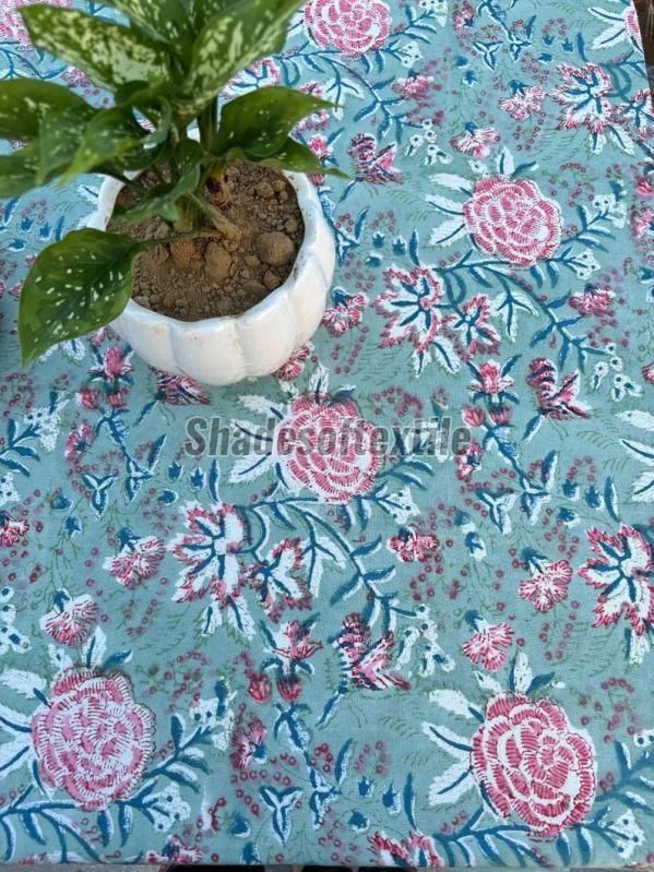 Indian Hand Block Printed Cotton Table Cloth