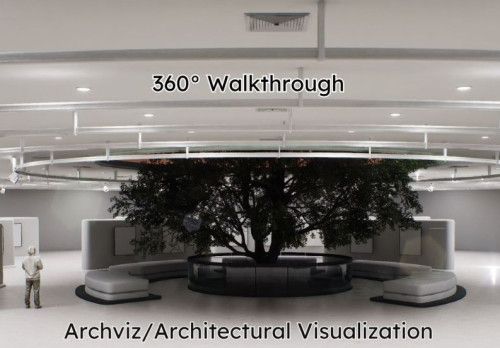 360 Degrees Walkthrough Architectural Visualization