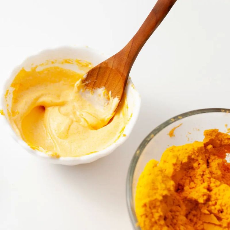 Bergamot and Turmeric Face Mask