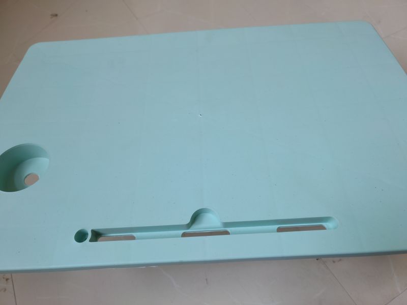 Polyarch Plastic Study Table Wth Metal Legs