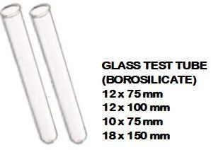 18x150mm Borosilicate Glass Test Tube