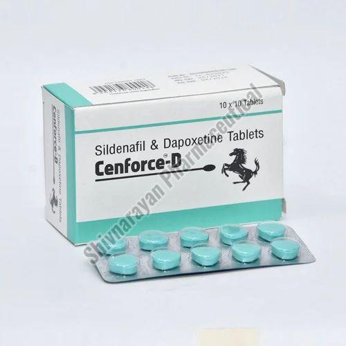 100mg Sildenafil & 60mg Dapoxetine Tablets