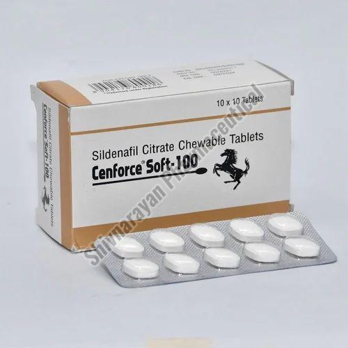 100mg Sildenafil Citrate Chewable Tablets