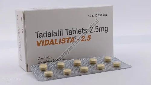 2.5mg Tadalafil Tablets