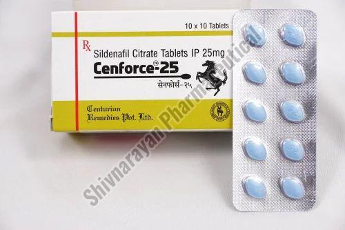 25mg Sildenafil Citrate Tablets