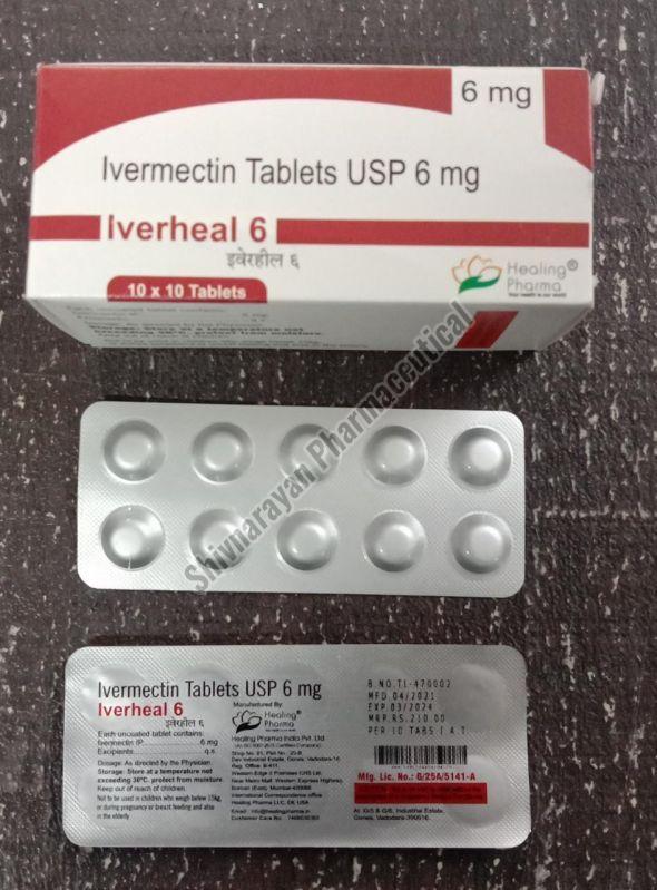 Iverheal-6 Ivermectin Tablets