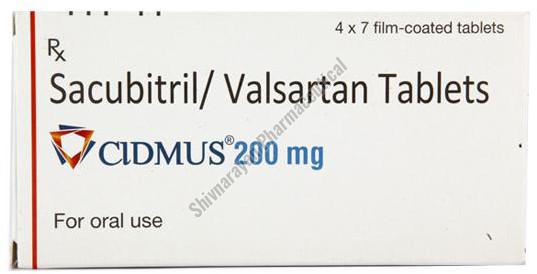 Cidmus 200 mg Sacubitril/Valsartan Tablets