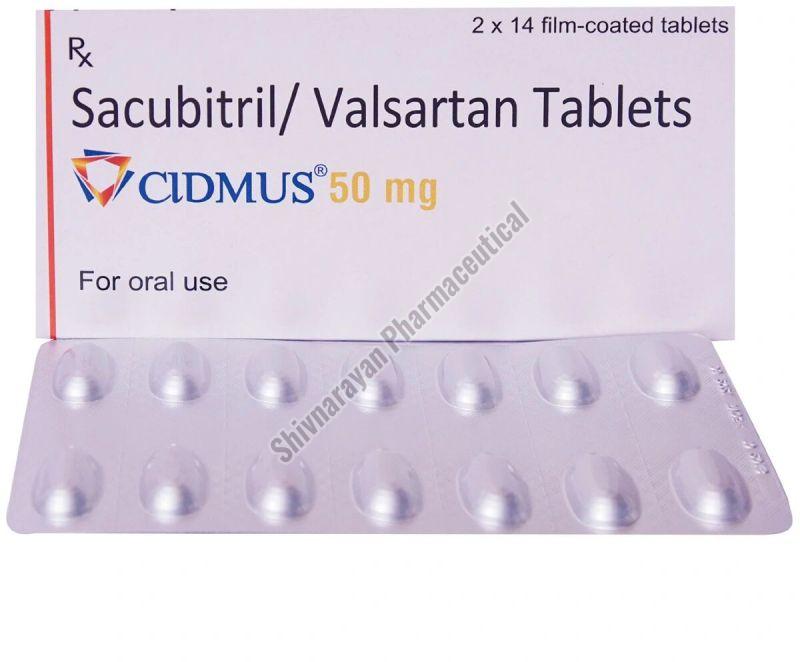 Cidmus 50 mg Sacubitril/Valsartan Tablets