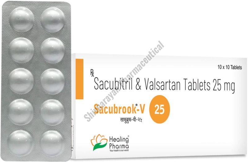 Sacubrook-V 25 Sacubitril And Valsartan Tablets