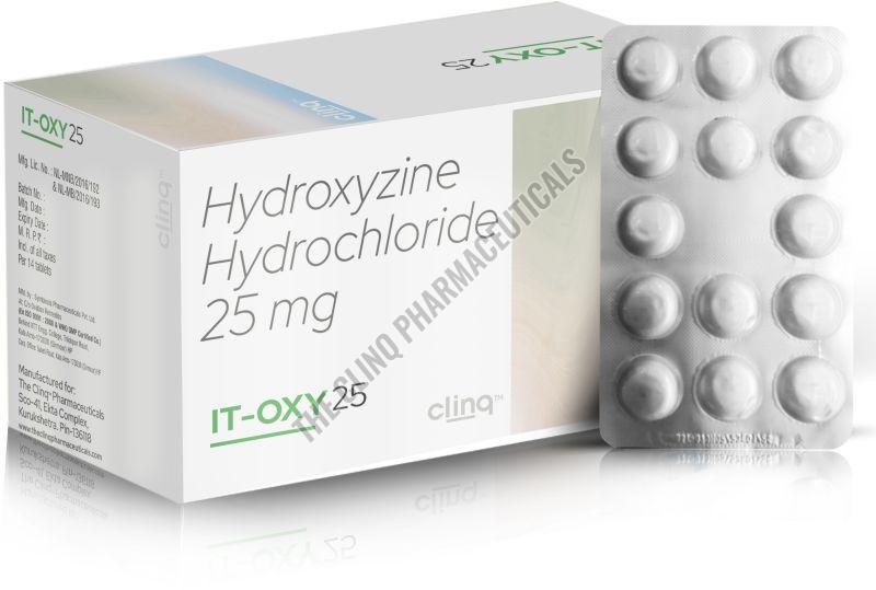 Hydroxyzine 25mg Tablet