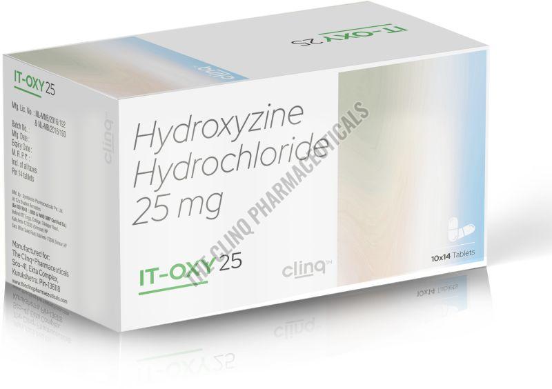 Hydroxyzine 25mg Tablet