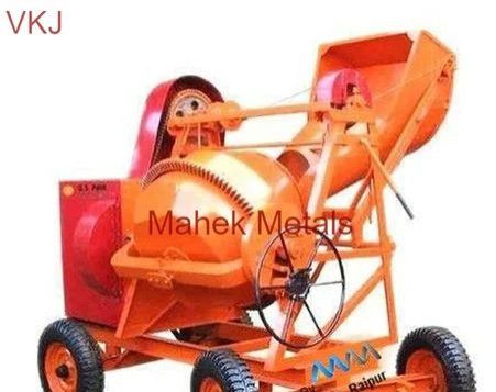 Concrete Mixer Machine With Hydraulic Hopper