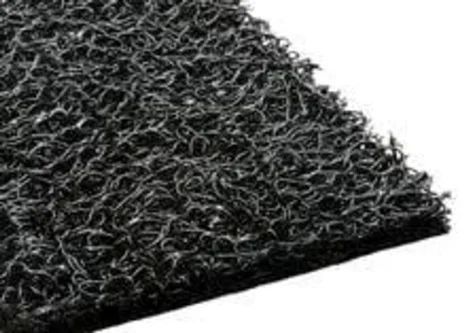 Black Rubber Door Mat