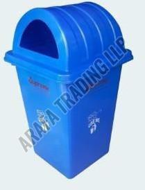 80L Plastic Dome Lid Waste Bin