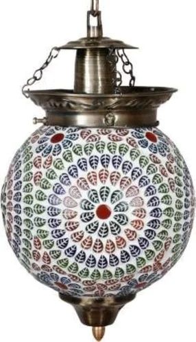 Designer Glass Mosaic Hanging Lamp