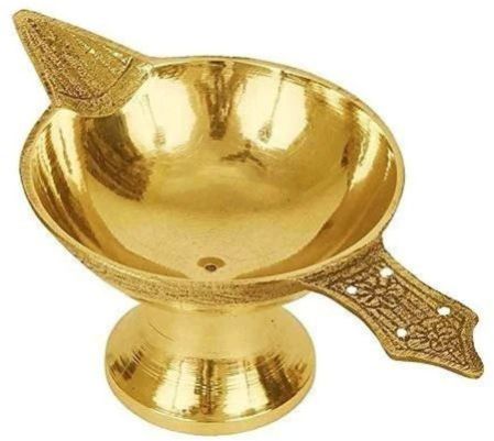 Golden Brass Pooja Diya