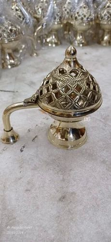 Brass Dhoop Dani With Handle