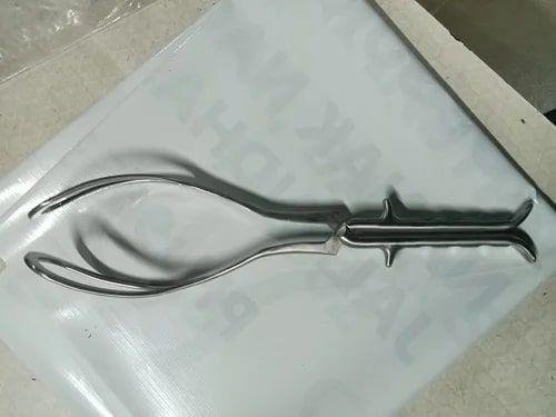 Galvanized Stainless Steel Wrigley Obstetrical Forceps