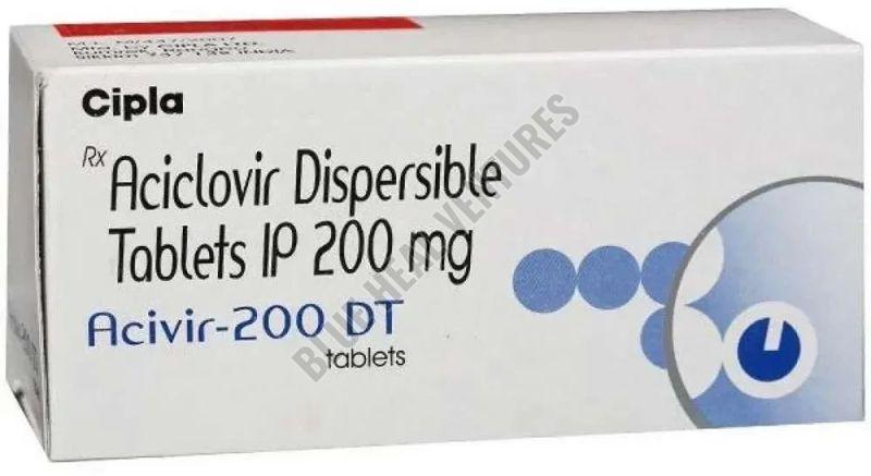 Acivir 200mg DT Tablet