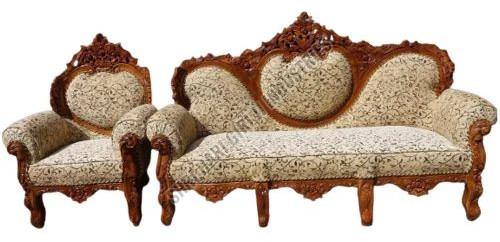 4 Seater Sheesham Wood Sofa Set