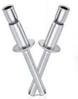 Polished Metal Blind Rivets, Color : Grey at Best Price in ...