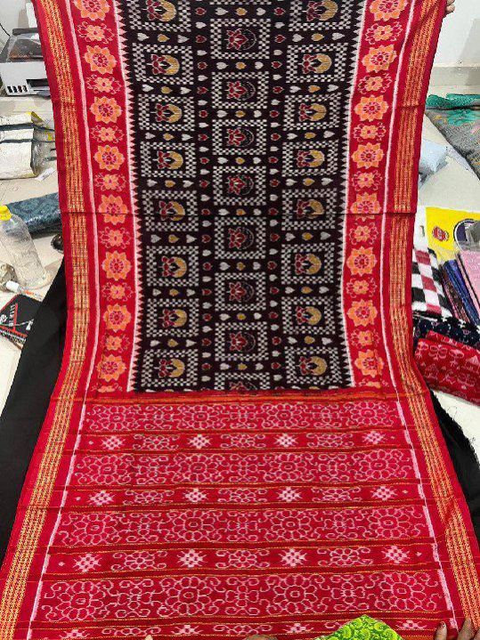 Ladies Casual Wear Sambalpuri Cotton Saree