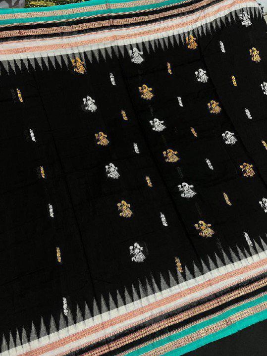 Ladies Sambalpuri Handloom Cotton Saree