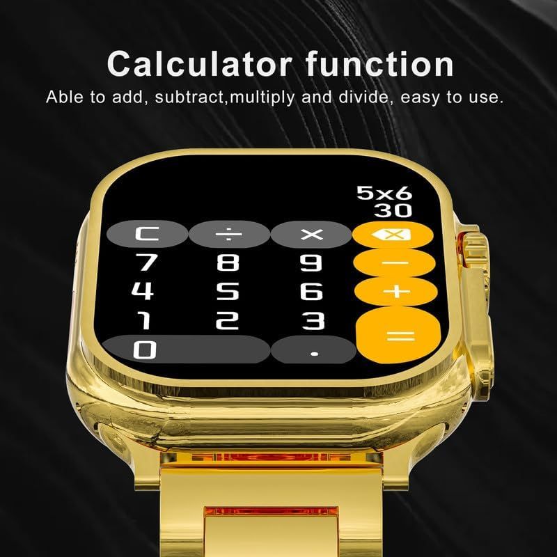 Ultra Smart Golden Watch 24K Gold Edition