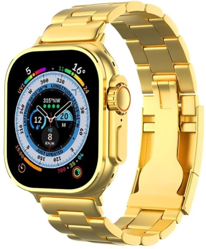 Ultra Smart Golden Watch 24K Gold Edition