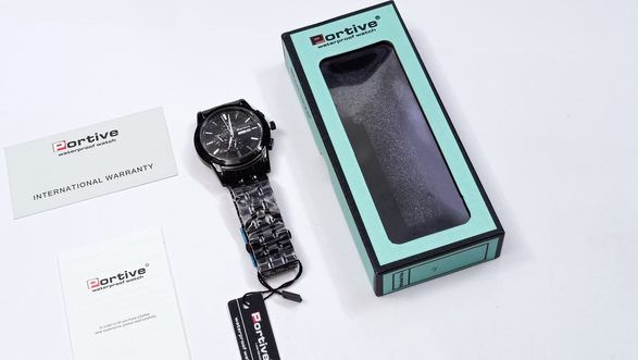 Portive Designer Mens Wrist Watch