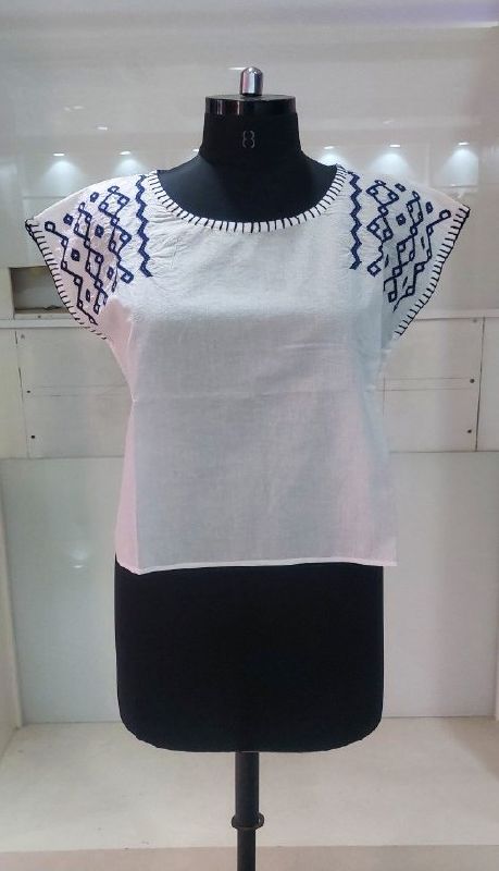 Ladies Cap Sleeve Tops