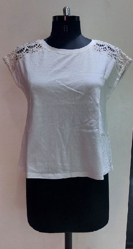 Ladies Cap Sleeve Tops