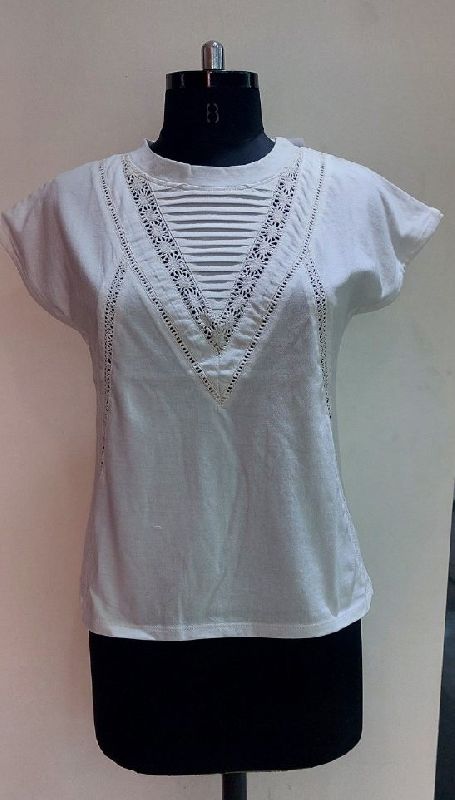 Ladies Cap Sleeve Tops