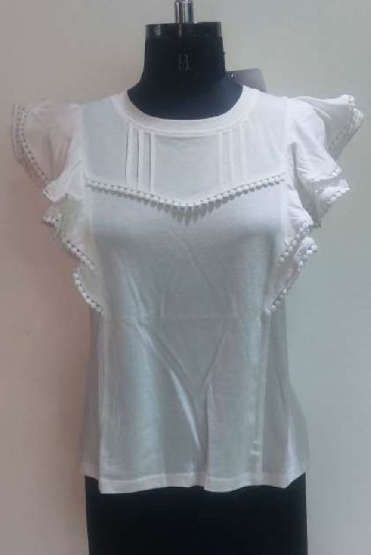 Ladies Cap Sleeve Tops