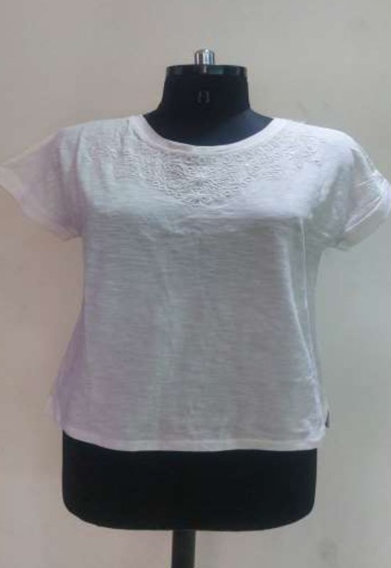 Ladies Cap Sleeve Tops