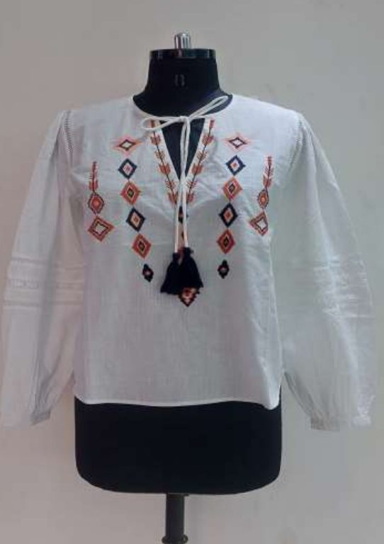 Ladies Embroidered Tops